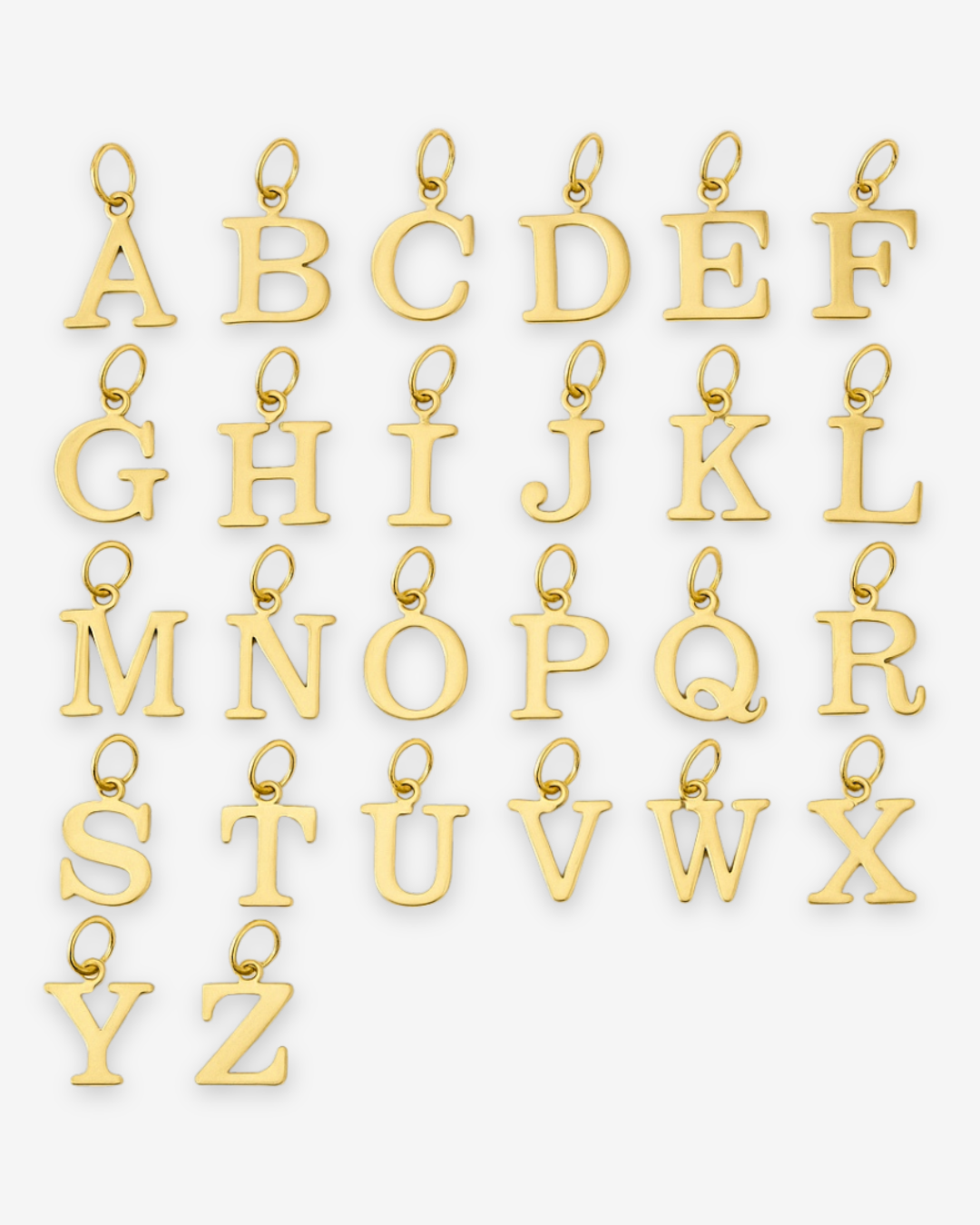 Buchstaben Charm Schreibmaschine