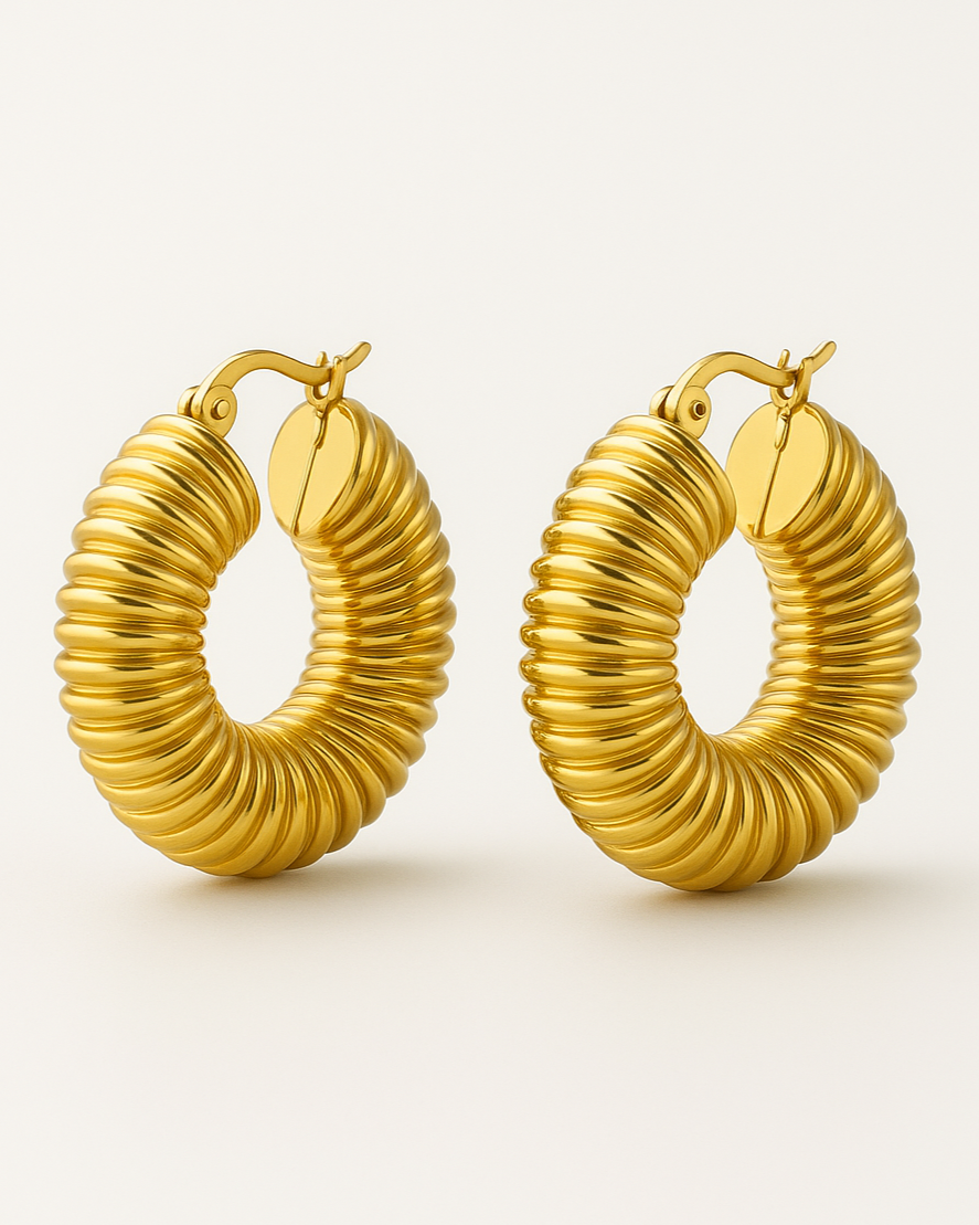 Santa Monica hoop earrings