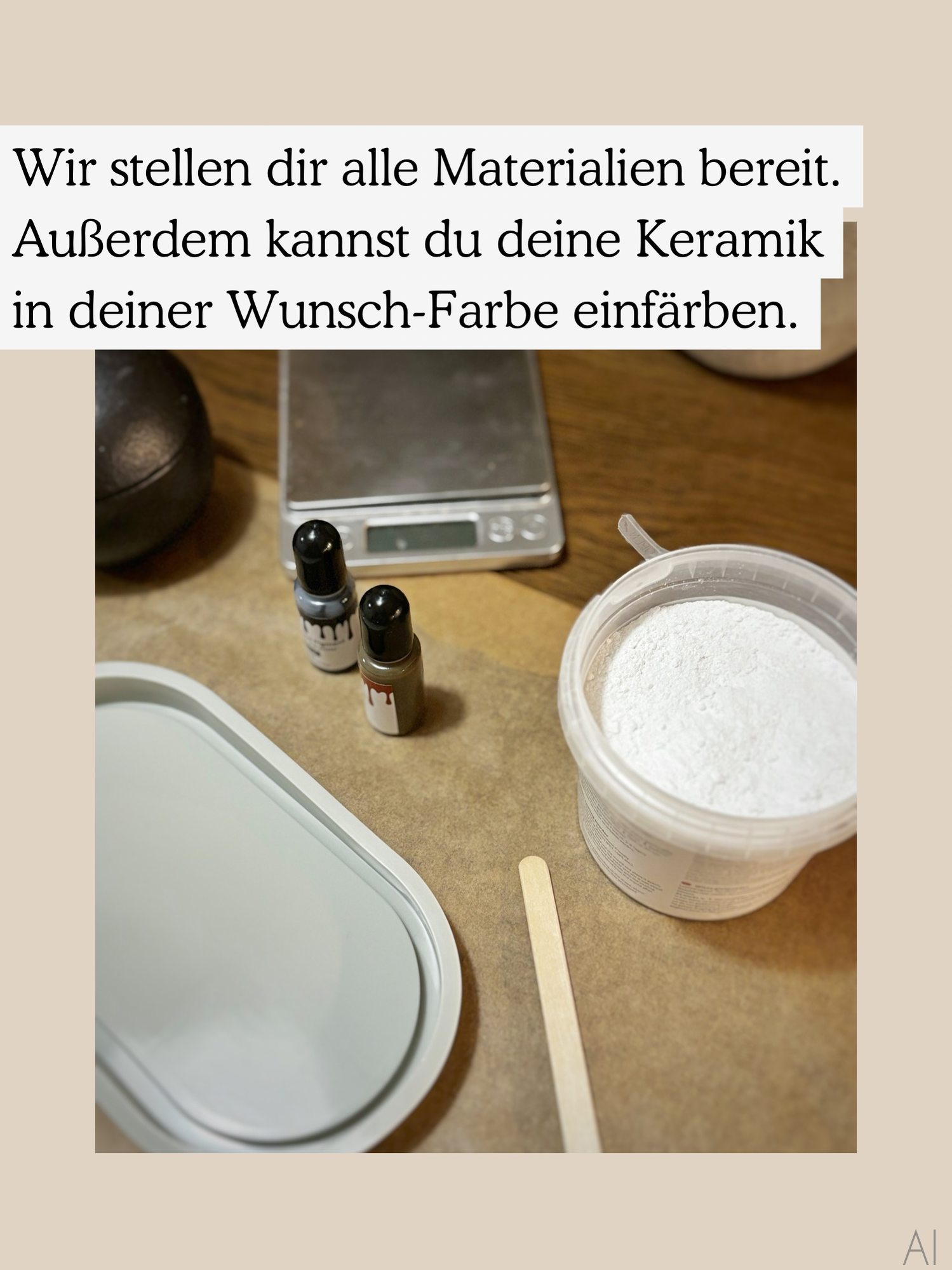 Gießkeramik Workshop Dortmund