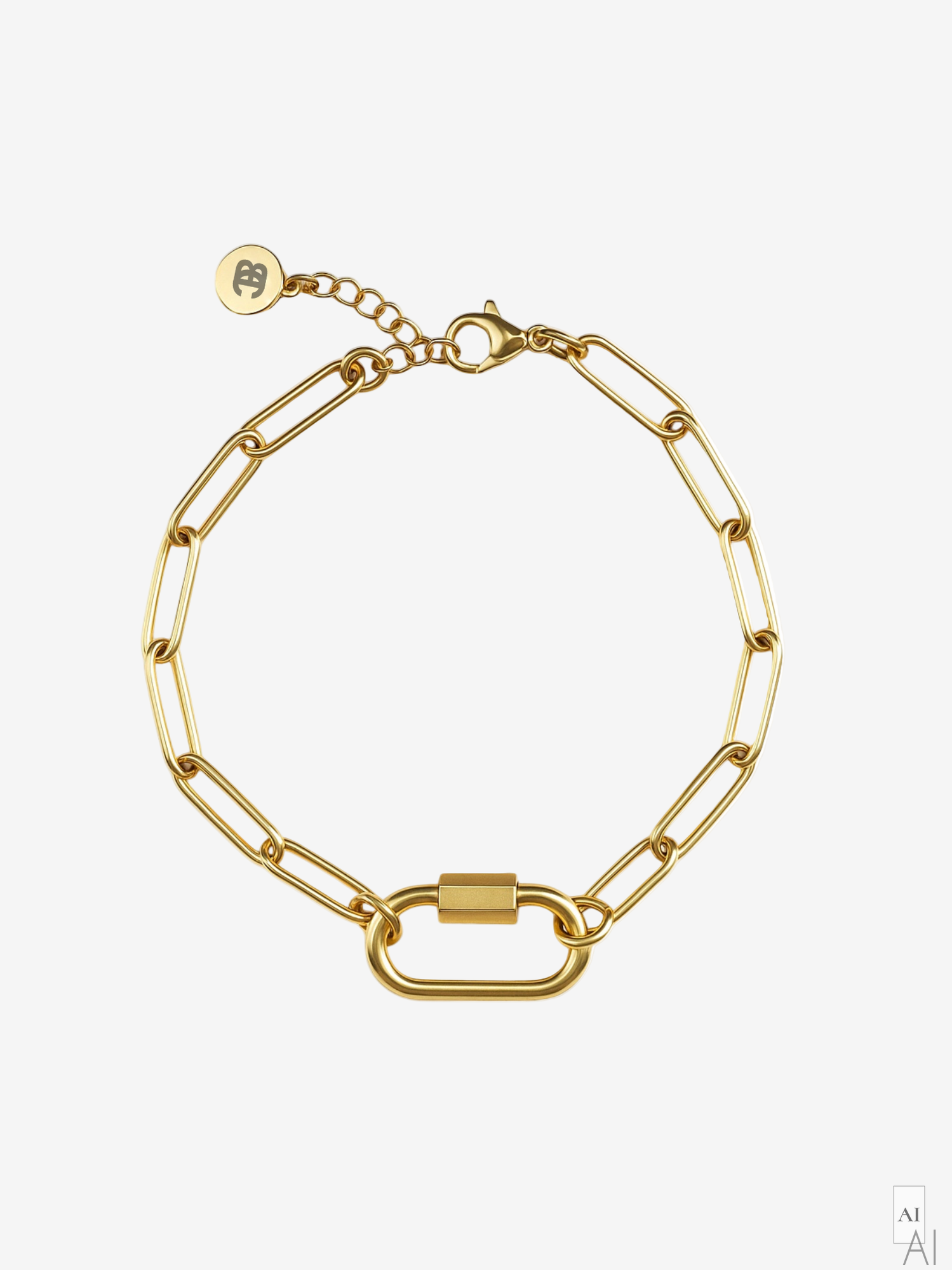 Charm Armband Paperclip