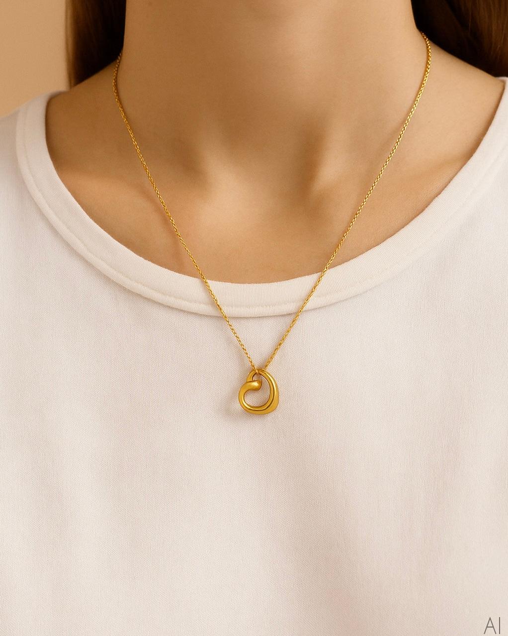 Kette Organic Heart