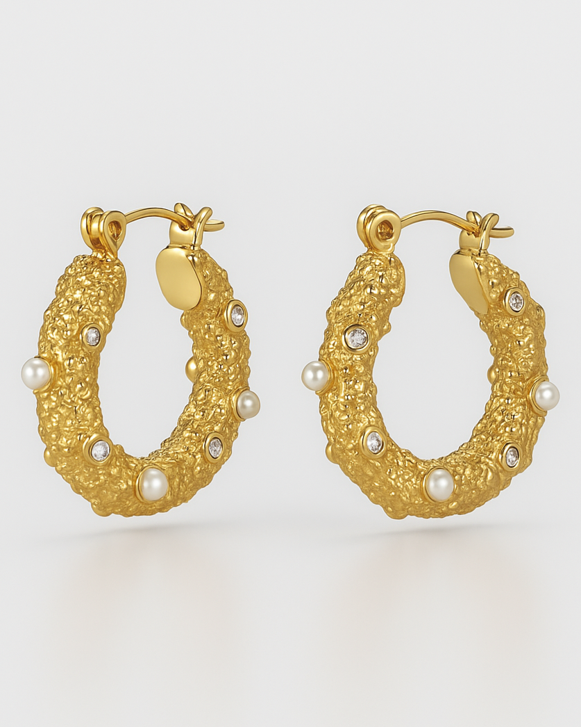 Venice California hoop earrings