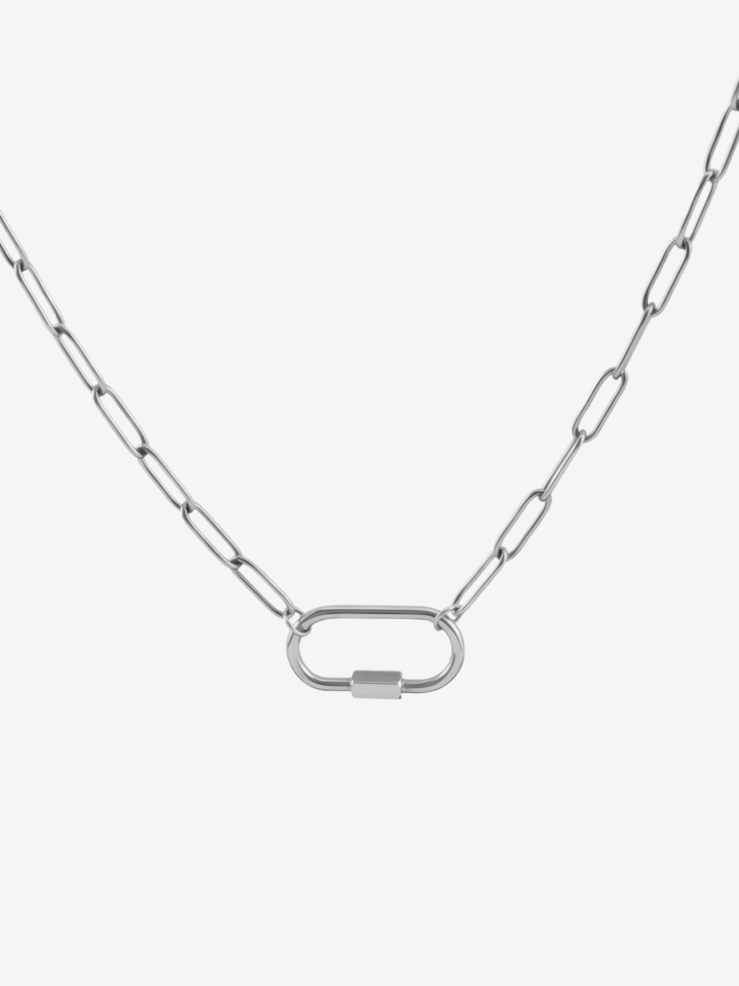 Charm Station Kette Paperclip