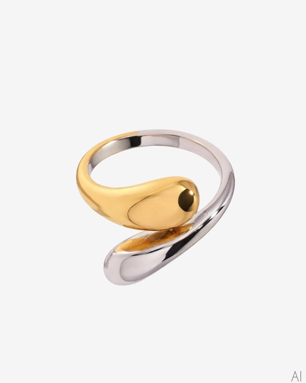 Ring drop bicolor