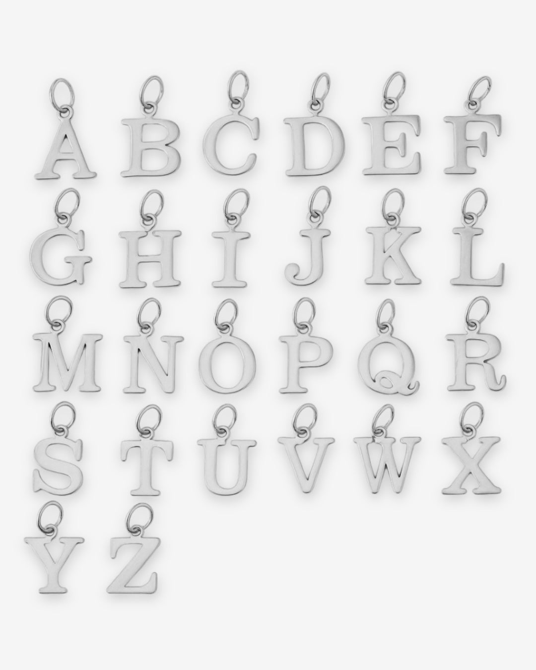 Buchstaben Charm Schreibmaschine