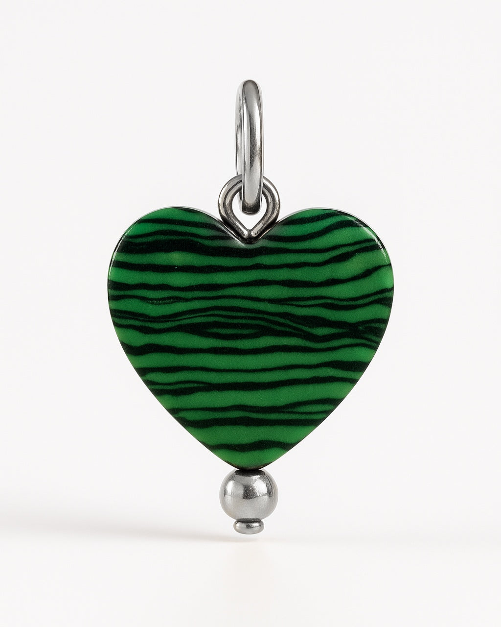 Charm Heart Green