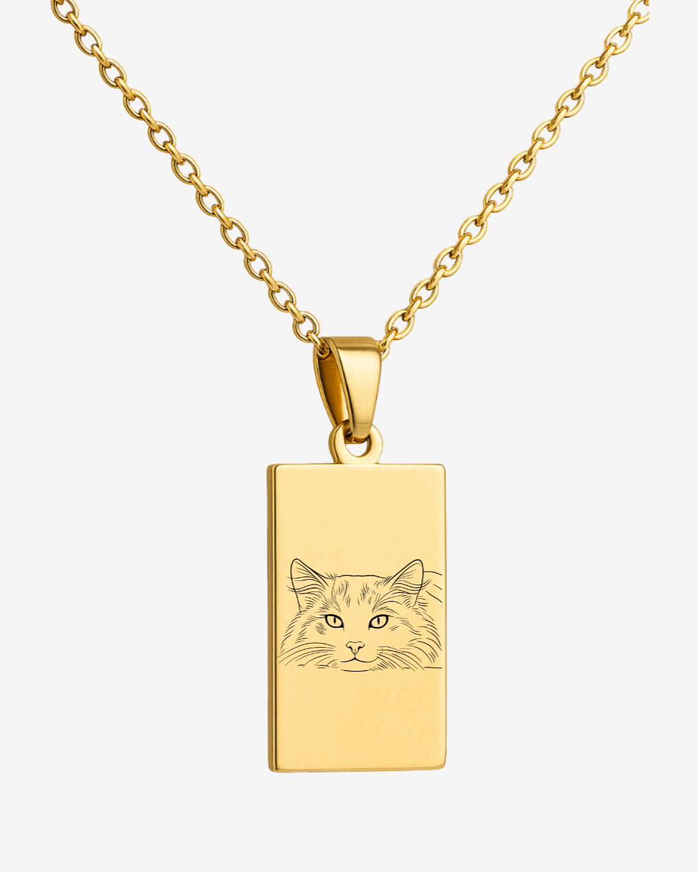 Haustier Gravur Square