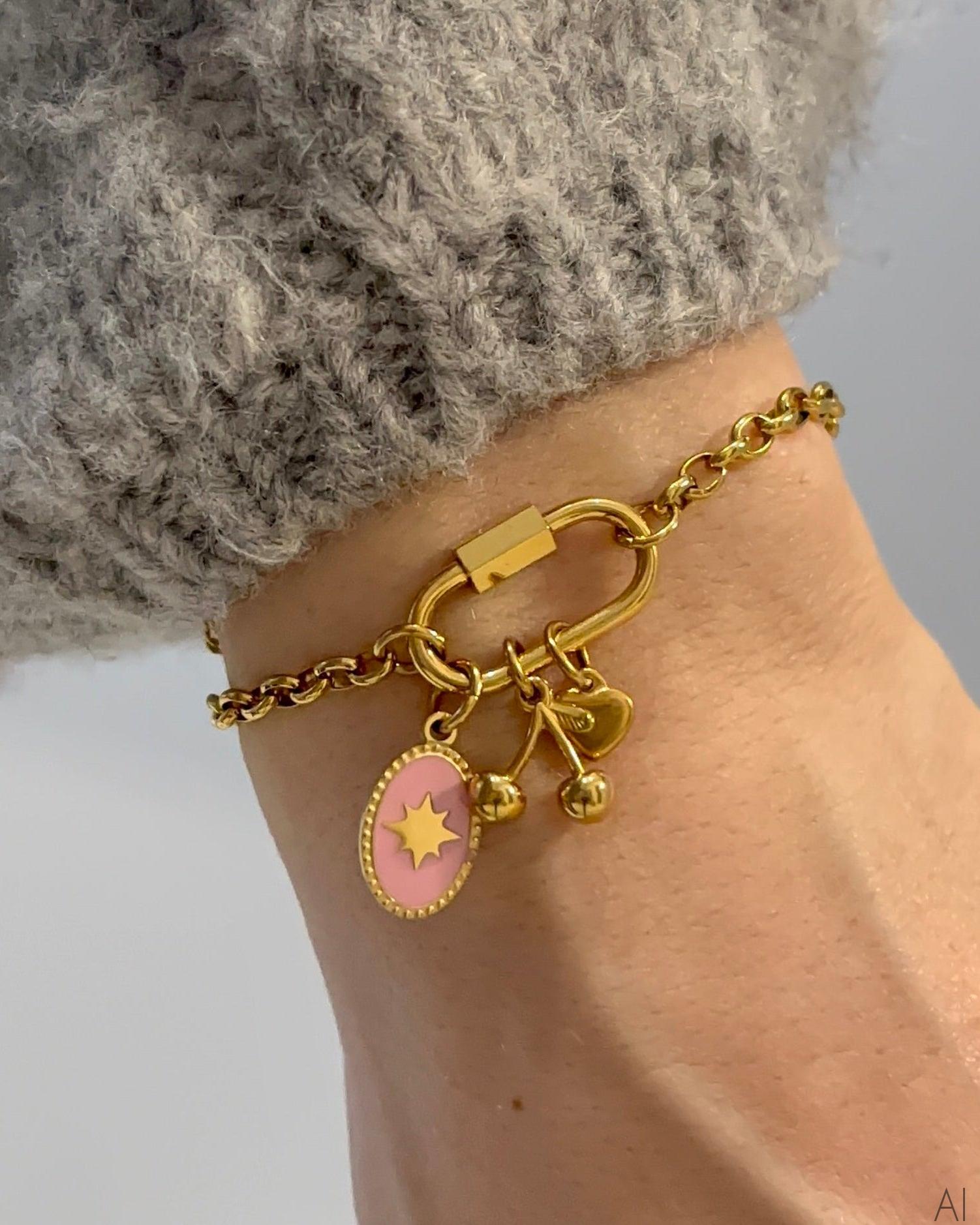 Charm small Cherry