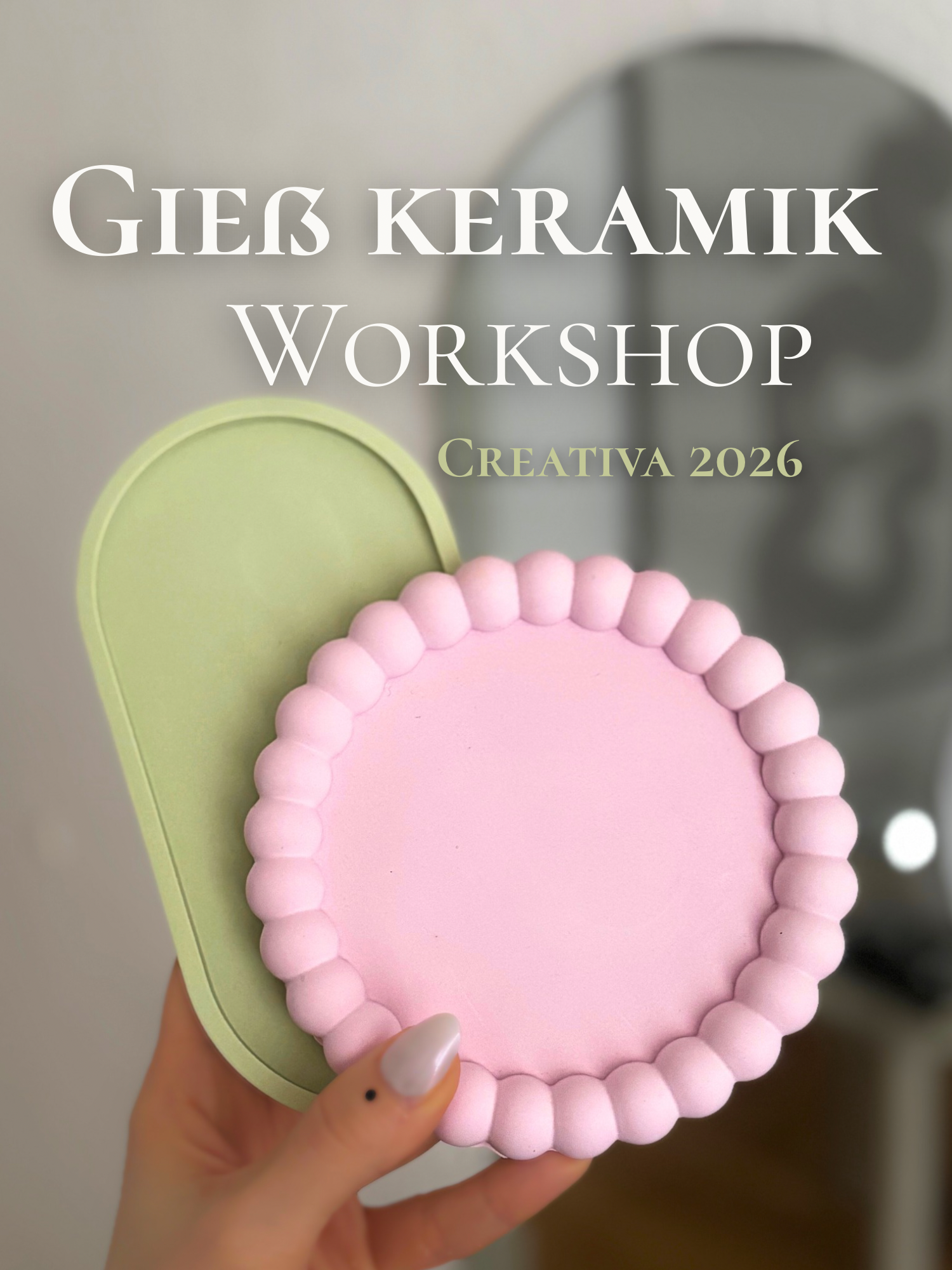 Workshop auf der Creativa (Terminreservierung - zahlung vor Ort)