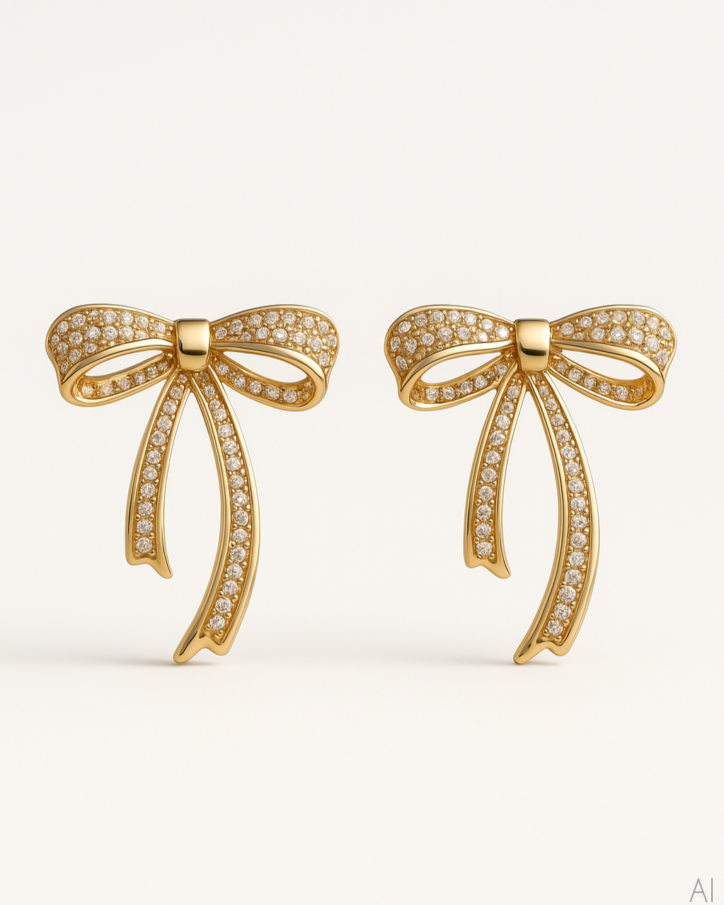 Statement Ohrringe Bow