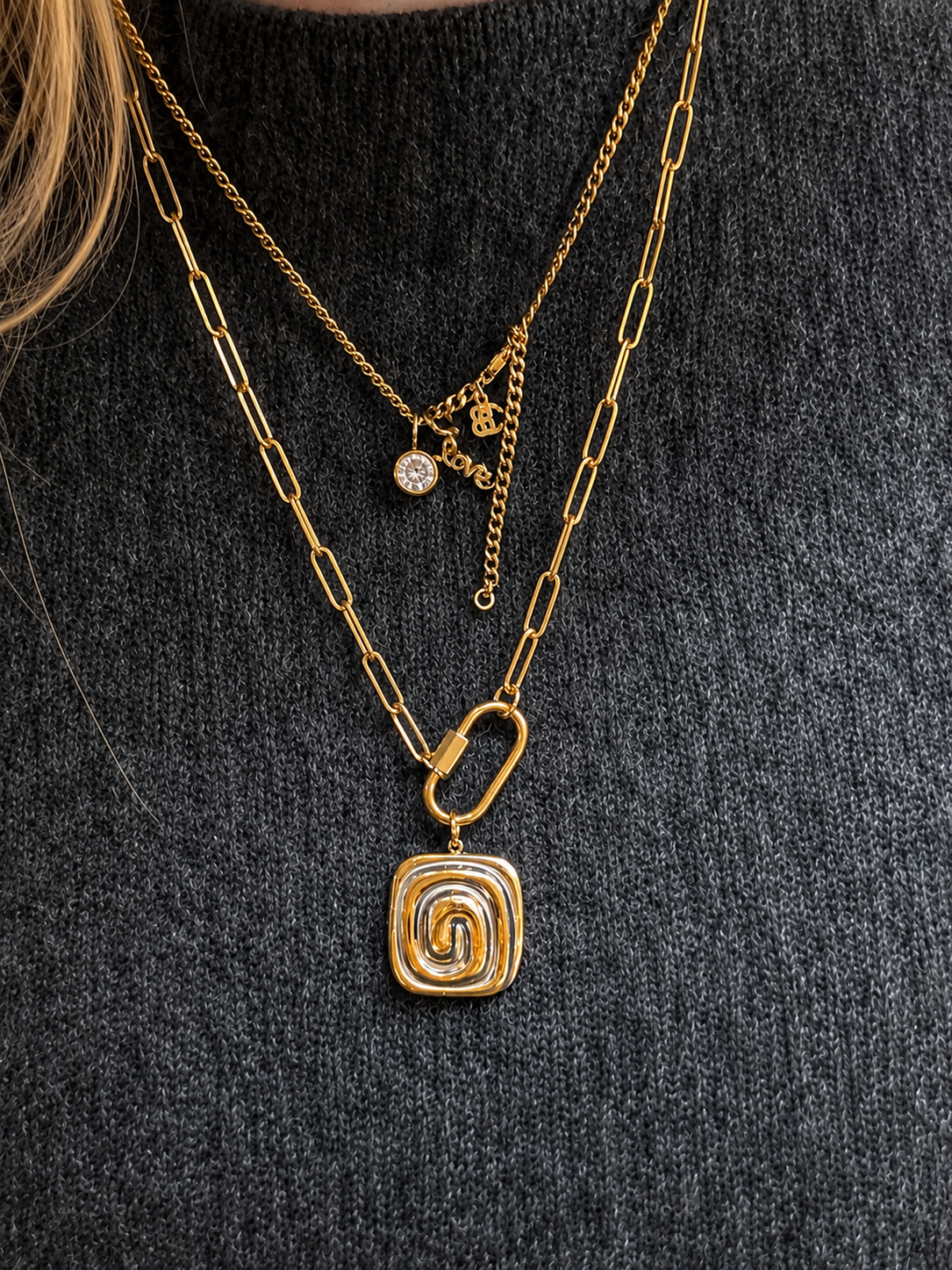 Cham Bicolor swirl