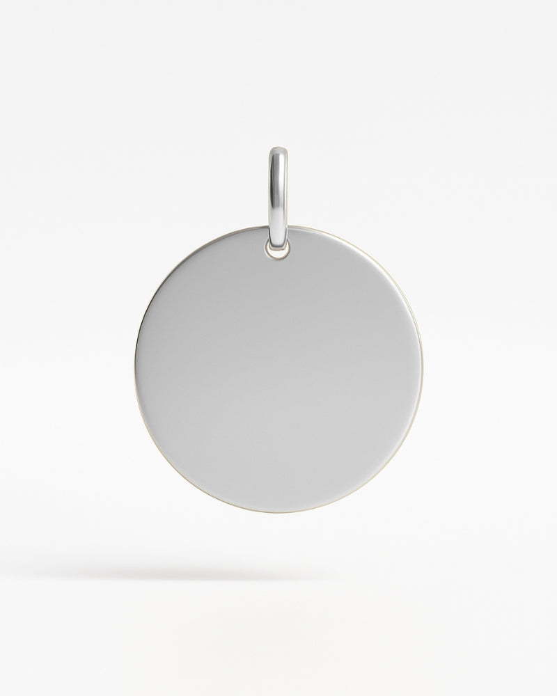 Gravur Anhänger Coin 15mm