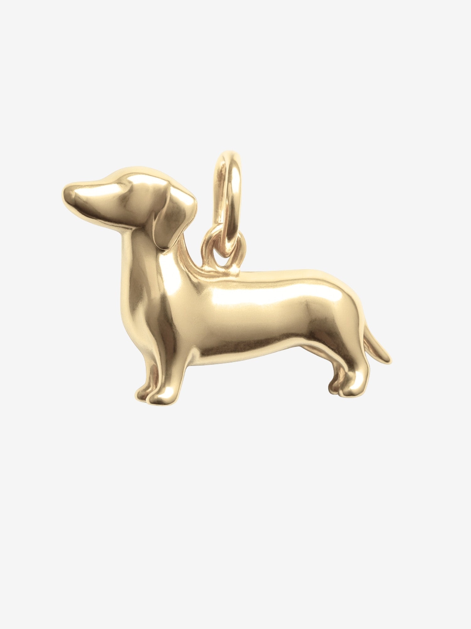 Charm Dackel 925 Sterling Silber