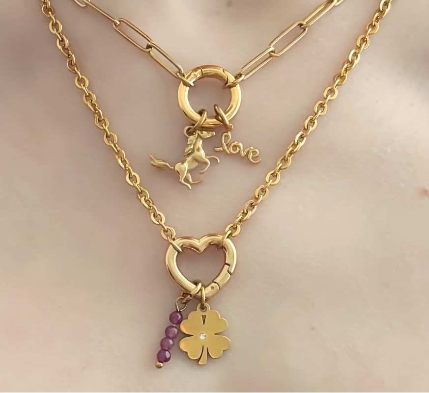 Charm Bundle Kette Circle