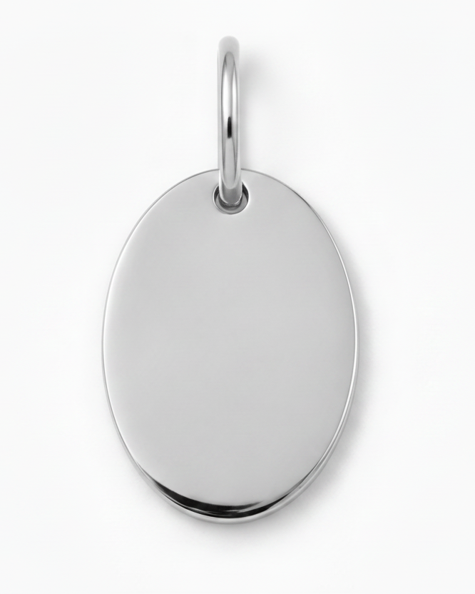 Gravur Anhänger Oval
