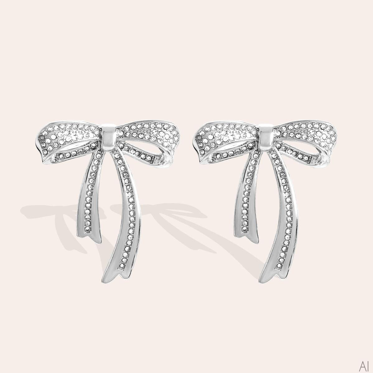 Statement Ohrringe Bow
