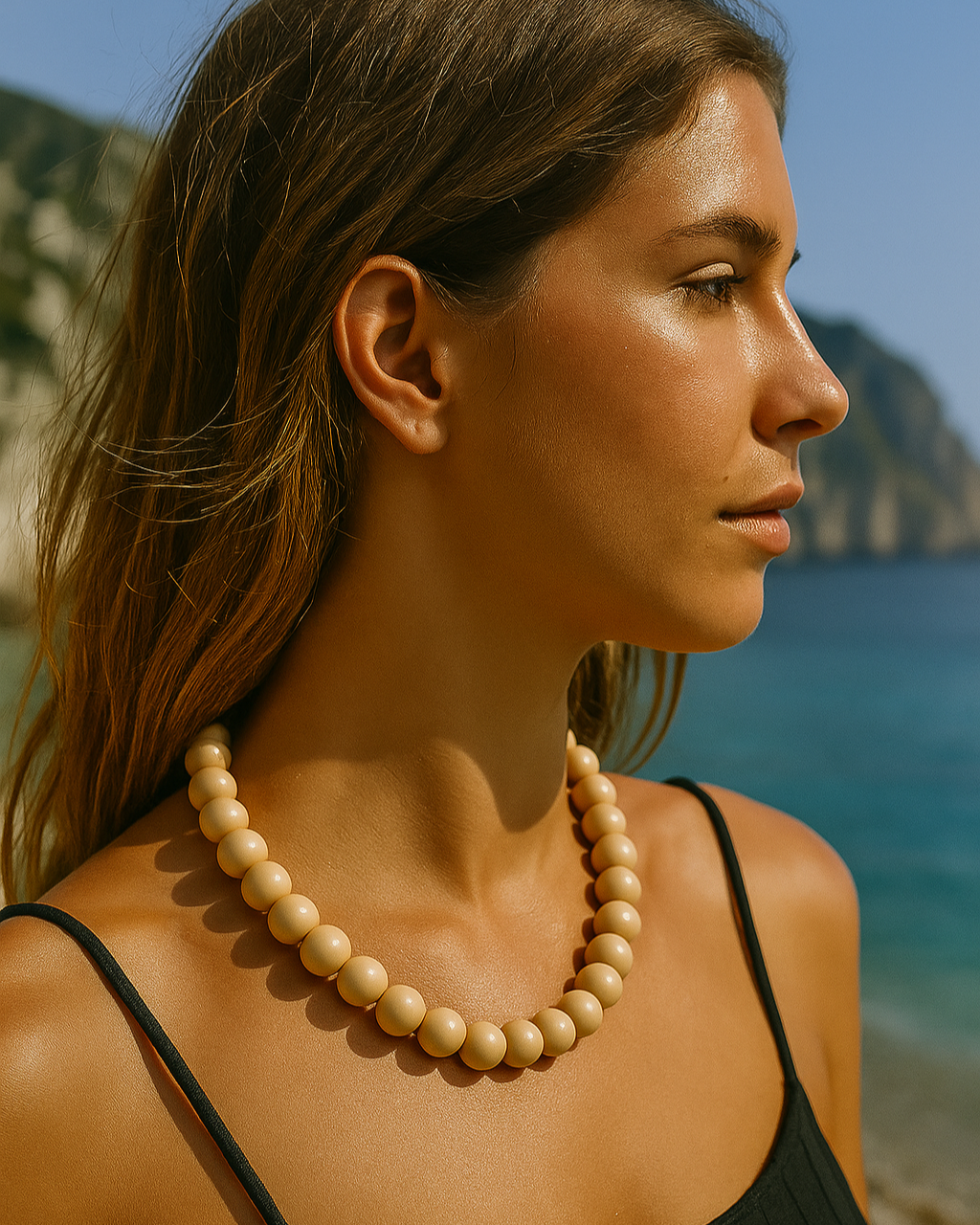 Perlenkette Capri